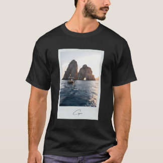 Rahmen aus Faraglioni di Capri - Italien T-Shirt