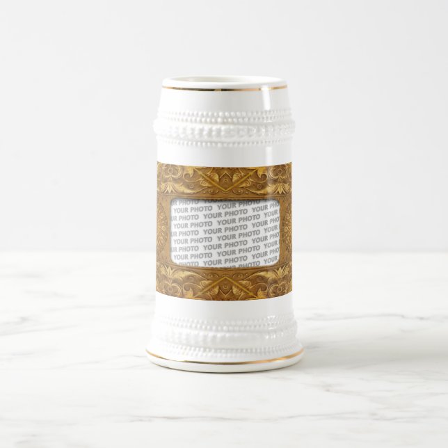 Rahmen für antike Kunst Bierglas (Mittel)