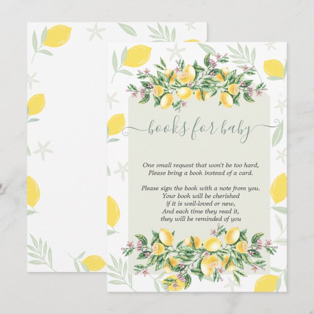 Rahmen für Aquarellfarben Begleitkarte (Vorne/Hinten)