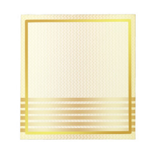 Rahmen für das Foto "Gold Imitate"-Leiste Notizblock