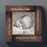 Rahmen für den Individuelle Name mit Holzrahmen<br><div class="desc">Dieses Design ist mit einem rustikalen Holzrahmen aus Imitat ausgestattet. Klicken Sie auf die Schaltfläche Anpassen, um den Text flexibler zu gestalten. Variationen dieses Designs, verschiedene Papiertypen sowie koordinierende Produkte sind in unserem Shop unter zazzle.com/store/doodlelulu erhältlich. Kontaktieren Sie uns, wenn Sie dieses Design für ein bestimmtes Produkt verwenden möchten, um...</div>