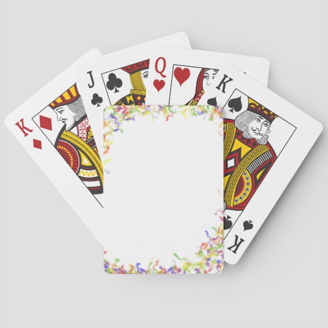 Rahmen für die Farbexplosion Spielkarten (Rückseite)