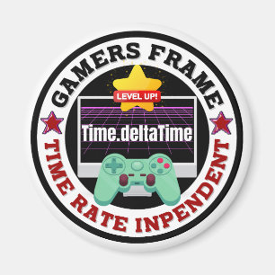 Rahmen für Gamer - Zeitzinsunabhängige Magnet