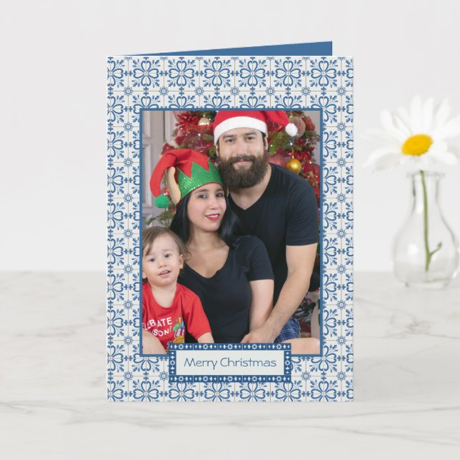 Rahmen für Weihnachtslieder und Blume Karte (Kleine Pflanze)