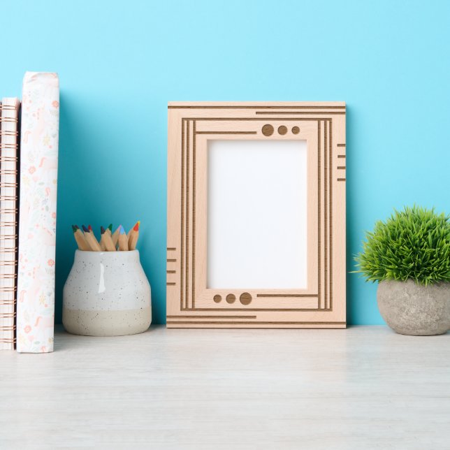 Rahmen mit Prägung (Vorderseite)