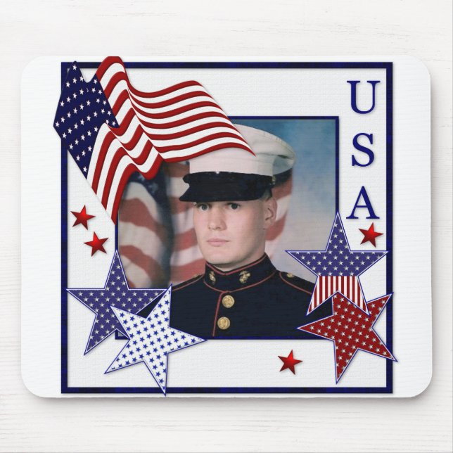 Rahmen Mousepad KRW USA (Vorne)