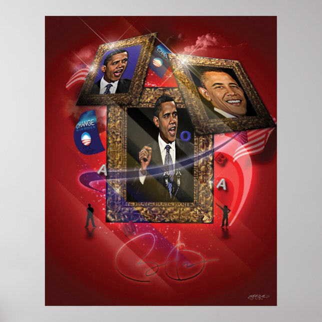 Rahmen Poster (Vorne)