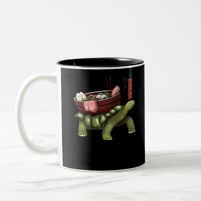 Rahmen Zweifarbige Tasse (Links)