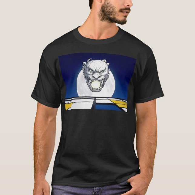 Rahu in der Abstrakten Welt T-Shirt (Vorderseite)