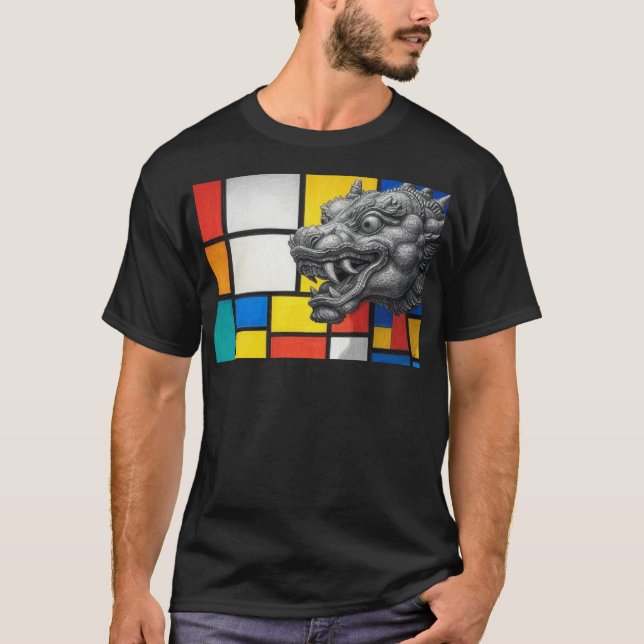 Rahu Mondrian T-Shirt (Vorderseite)