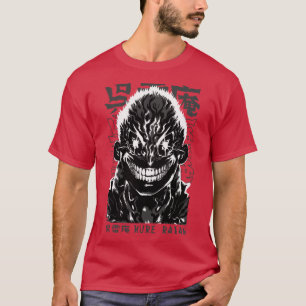 Raian Kure Madness KENGAN ASHURA OMEGA Manga Anime T-Shirt