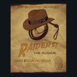 Raider! Das Musical Poster<br><div class="desc">Weitere Songs aus der Bühne spektakulär sind: "Der Mann mit dem Hut" (Firma), "I’m Shiny Box" (Marion Ravenwood), "You Go First" (Sallah) und "Oh, Shiny Box" (Rene Belloq).</div>