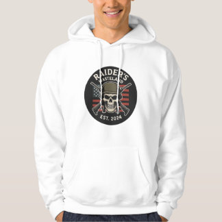 Raider’s Wasteland Offizielles Logo Hoodie Weiß