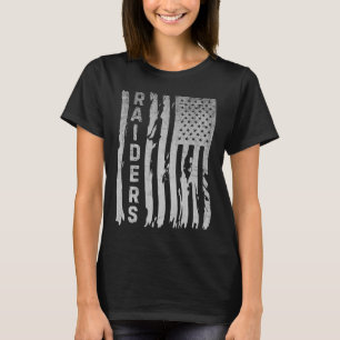 Raiders Attack Aircraft USA-Flagge Männer Junge Fr T-Shirt