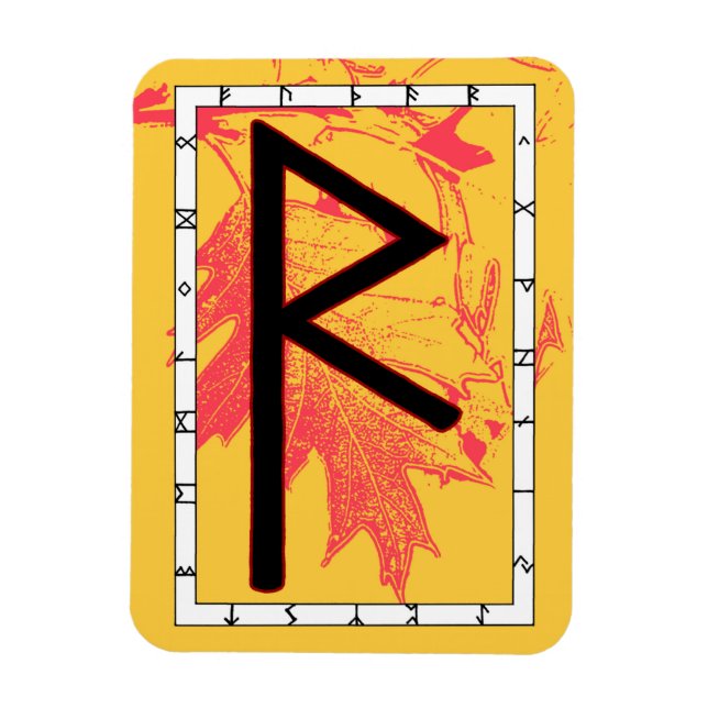 Raidho Viking Runenmagnet - Balance! Magnet (Vertikal)