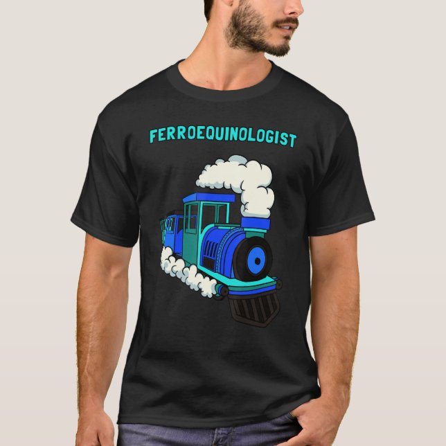 Rail Transport Freight Railway Ferroequinolo T-Shirt (Vorderseite)