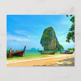 Railay Beach Thailand Postkarte