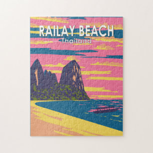 Railay Beach Thailand Reisen Vintag