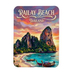 Railay Strand Thailand Magnet