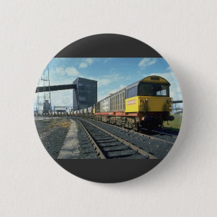 Railfreight Kohlenzug an der BRITISCHEN Button