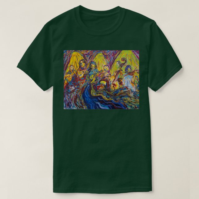 Railroad Earth im Chameleon Club T-Shirt (Design vorne)