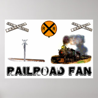 Railroad Fan Poster