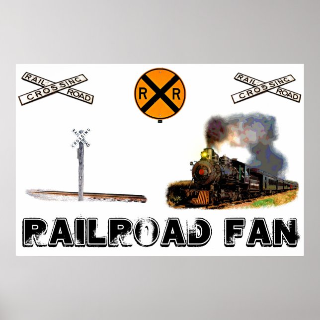 Railroad Fan Poster (Vorne)