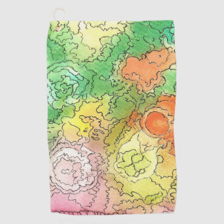 Raimnbow Maze Golfhandtuch