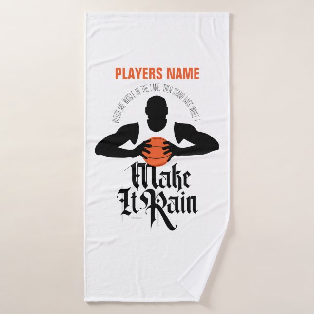 Rain (Basketball) Badetuch machen Badehandtuch (Badehandtuch)
