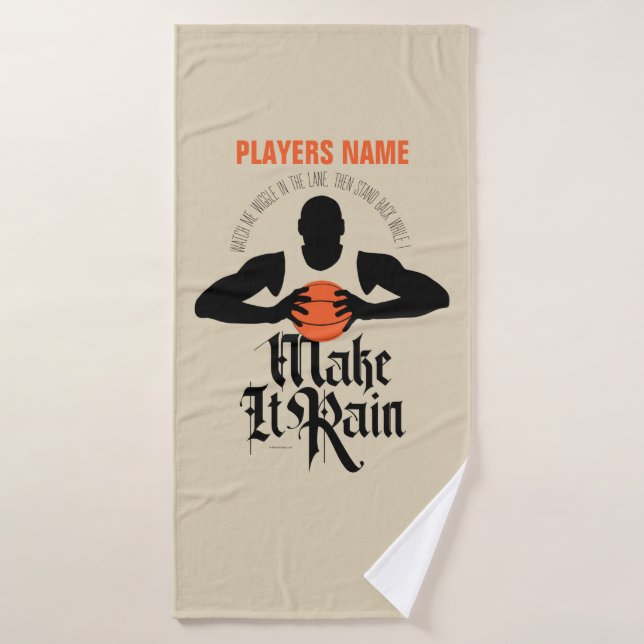 Rain (Basketball) Badetuch machen Badehandtuch (Badehandtuch)