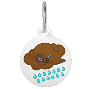 Rain Brown Dog Haustiermarke