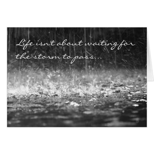 Rain Card (Vorderseite (Horizontal))
