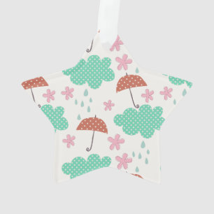 Rain Cats Ornament