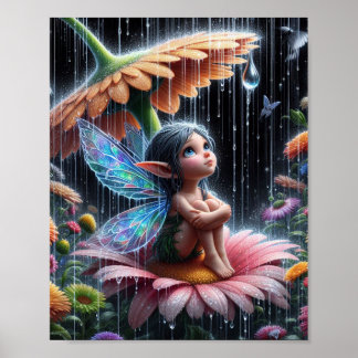 Rain Fairy Poster