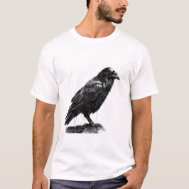 Rain flüstert, Raven's Weisheit T-Shirt