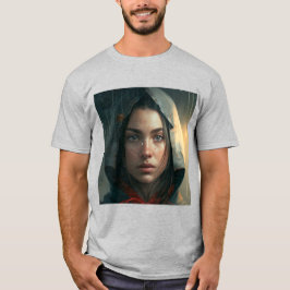 Rain hood girl T-Shirt