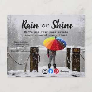 Rain Kunden Referenzen reales Anwesen Marketing ve Flyer
