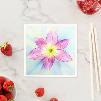 Rain Lily Napkins Serviette