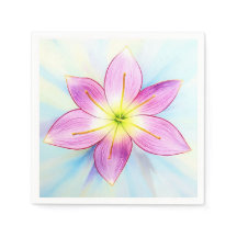 Rain Lily Napkins