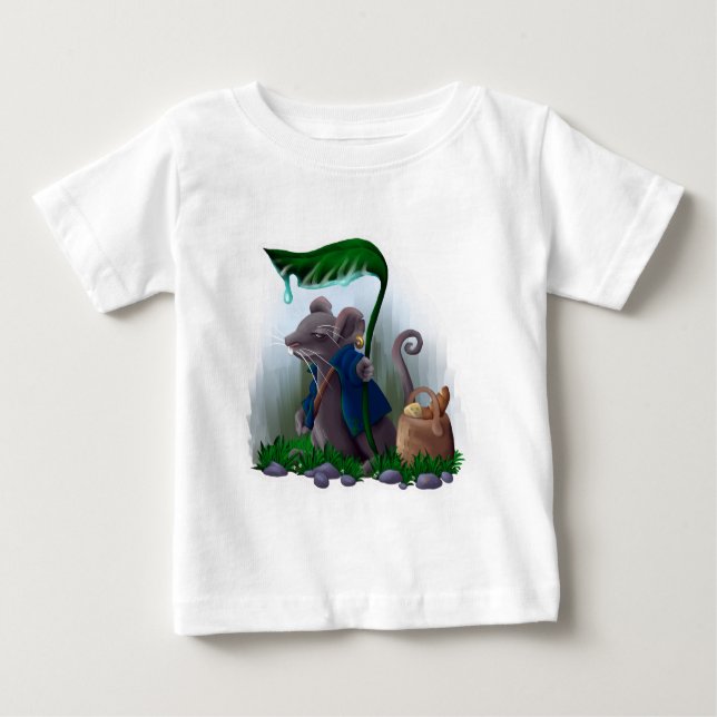 Rain Mouse |  Baby T-shirt (Vorderseite)