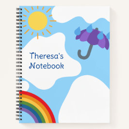 Rain oder Shine Notebook Notizbuch