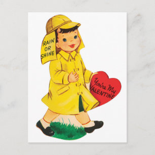 Rain or Shine   Valentine   Carte postale