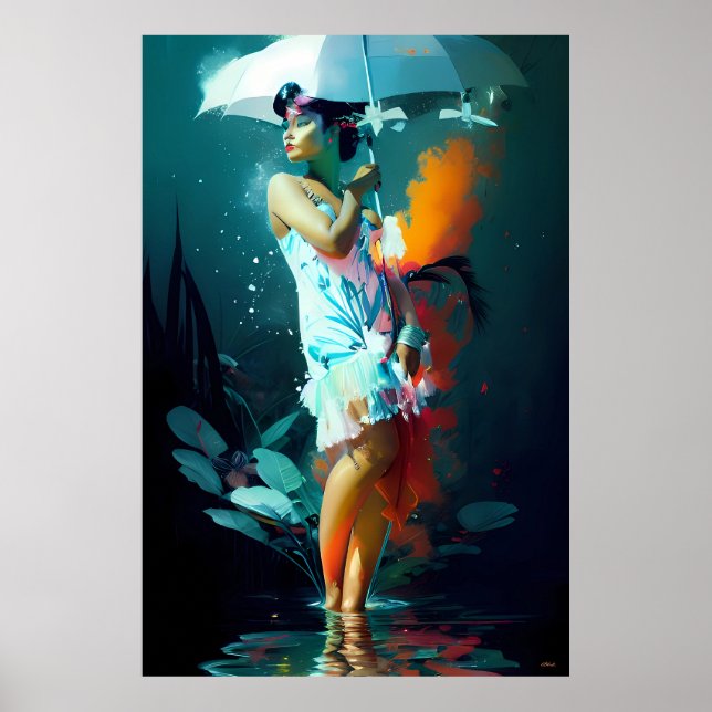 Rain Parade - Ken Gage Art Poster (Vorne)