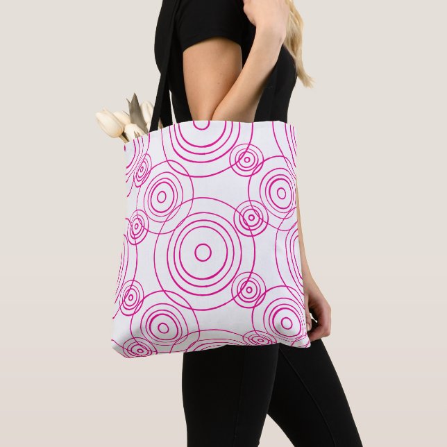 Rain Ripples Muster Tasche (Von Nahem)