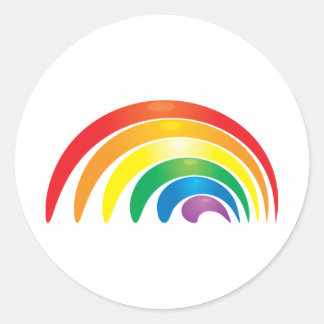 Rainbo Runder Aufkleber