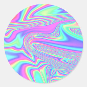 RAINBOIN RUNDER AUFKLEBER