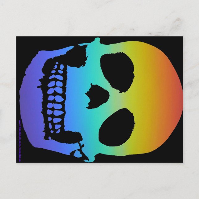 Rainbone Postkarte (Vorderseite)