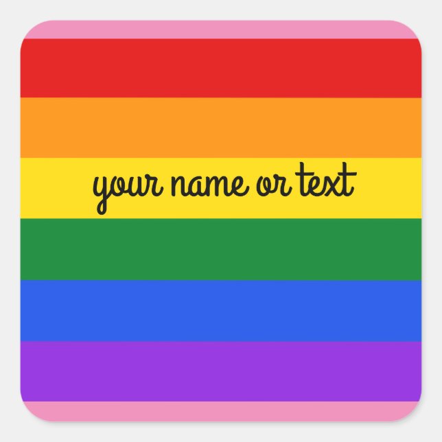 Rainbow #1 Stickers (Vorderseite)