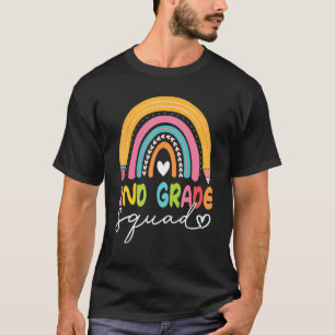 Rainbow 2. Grade Squad Boho T-Shirt