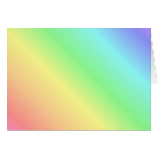 Rainbow 2 Muster (Vorderseite (Horizontal))